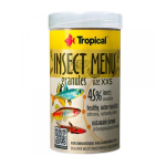 TROPICAL Insect Menu Granules Size XXS 250ml/160g krmivo pre ryby s vysokým obsahom hmyzu